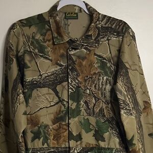 Vintage Cabela's Hunting Brush Camp Overalls Jumpsuit Size 34 x 27.5